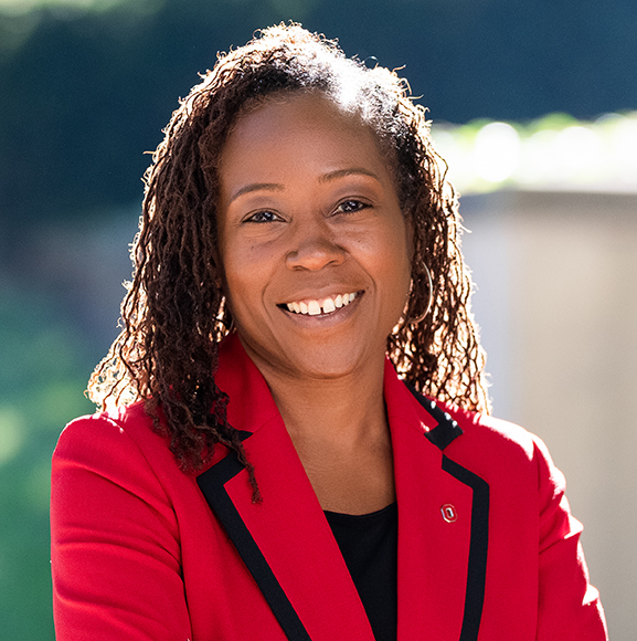 A portrait of Ohio State College of Engineering dean Ayanna Howard