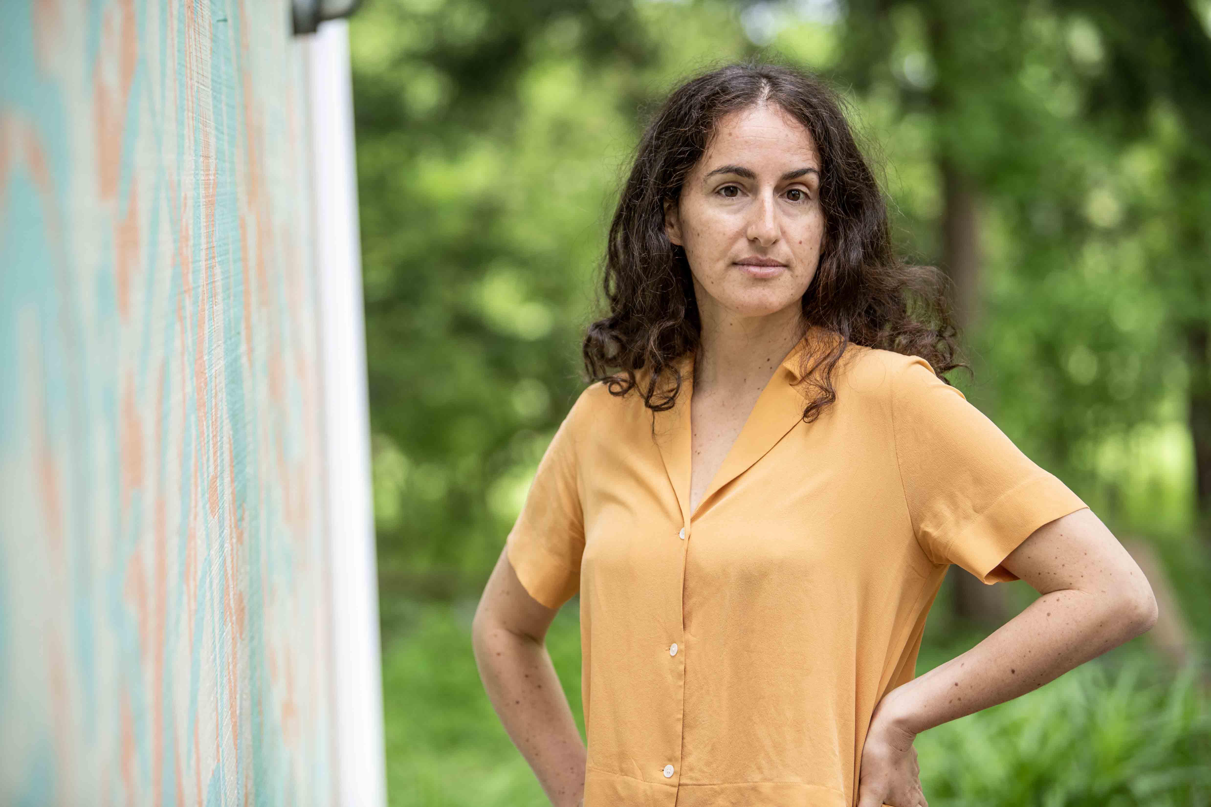 A portrait of Ohio State College of Arts and Sciences professor Carmen Winant.