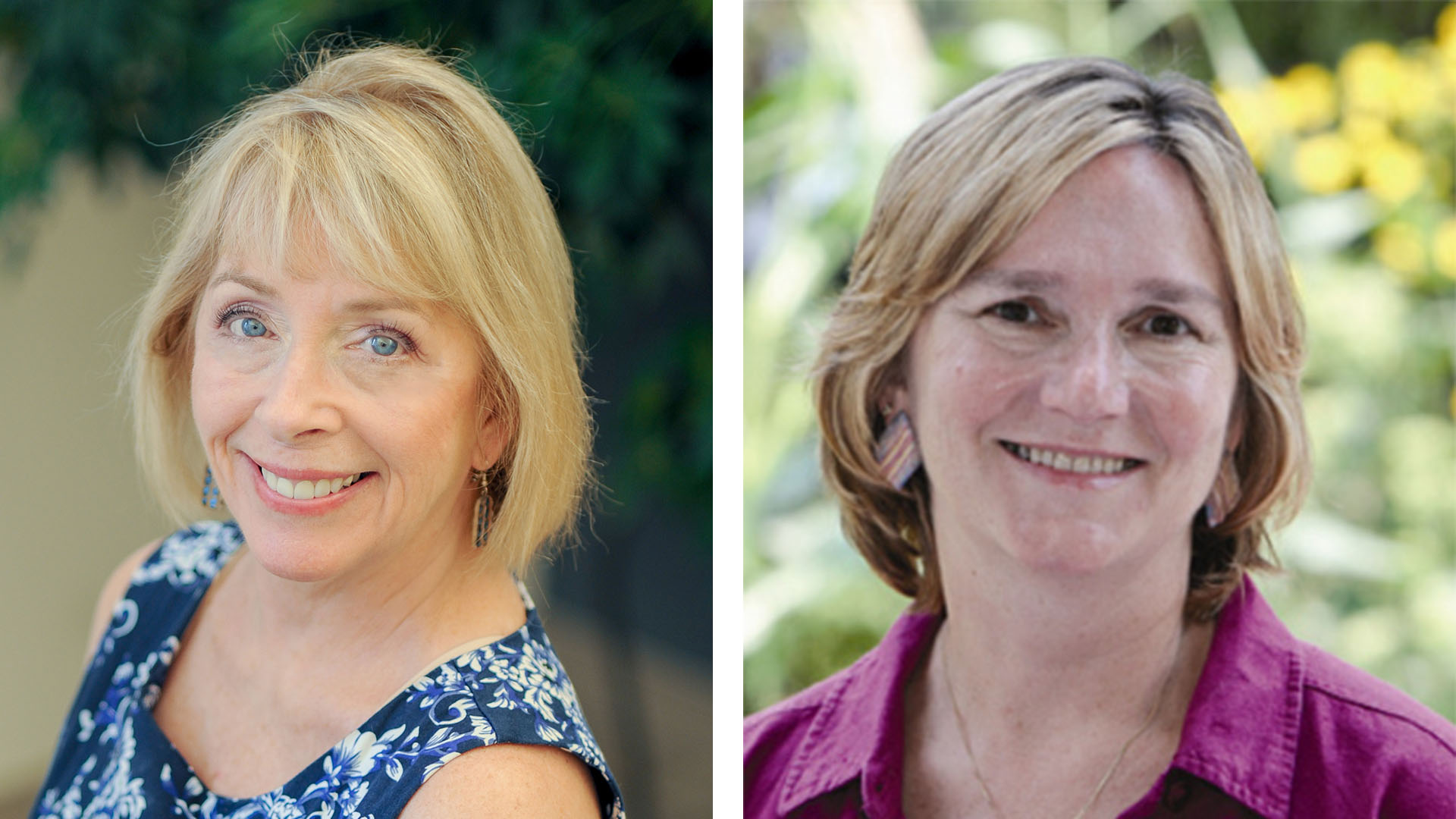 Headshot of Christine Ballengee Morris and Lucy Murphy