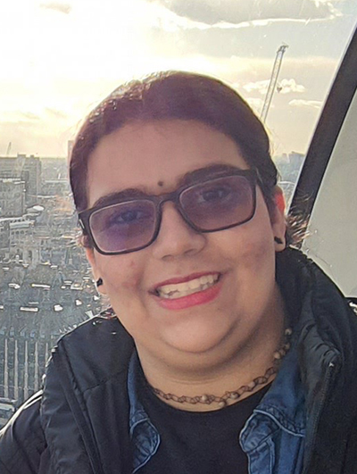 Photo of Ohio State international student Ramya Krishna-Govardhan
