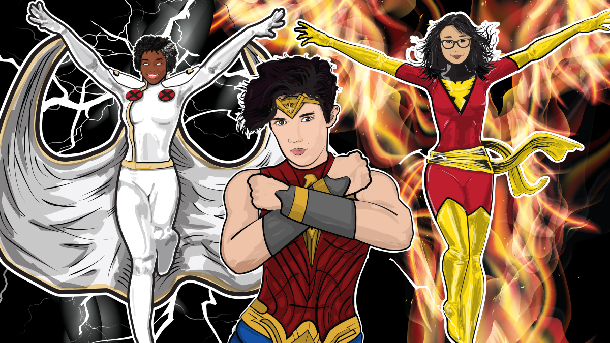 Female Superheroes Save the Day