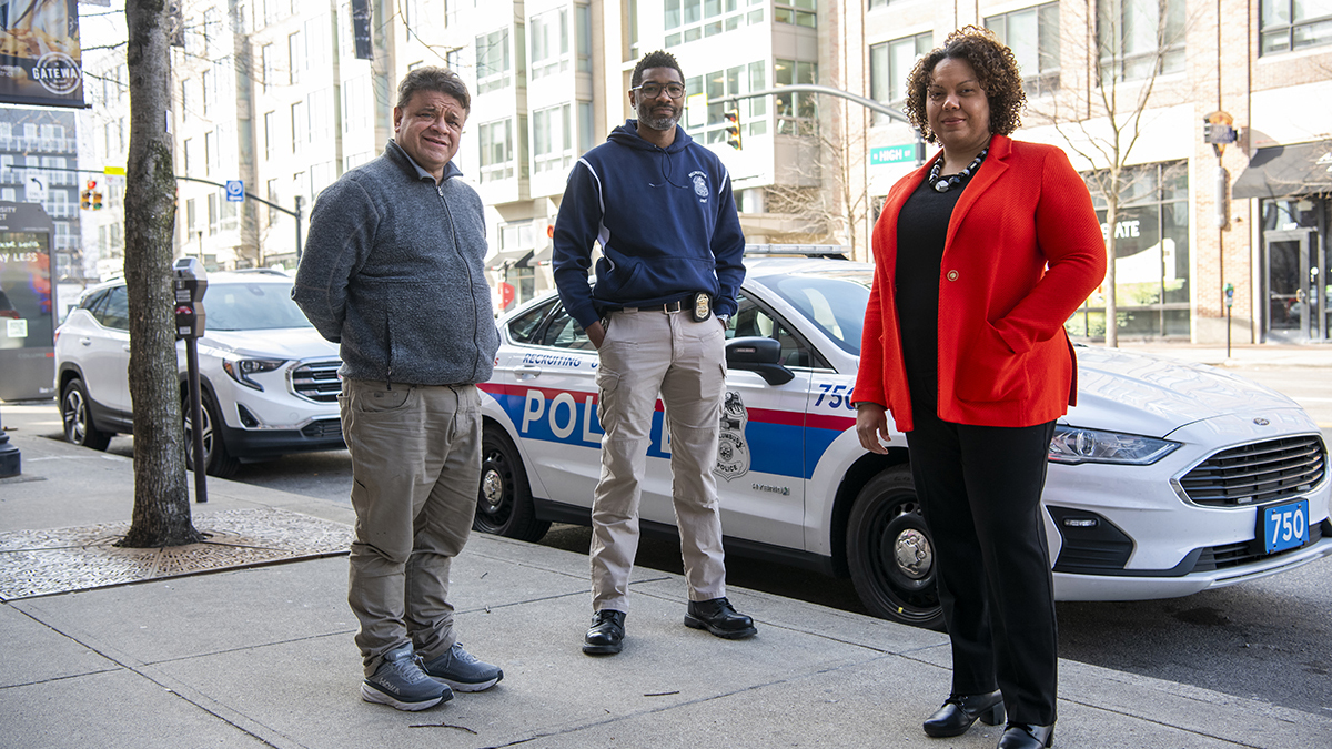 Kevin Passino, Wil James and Simone Drake